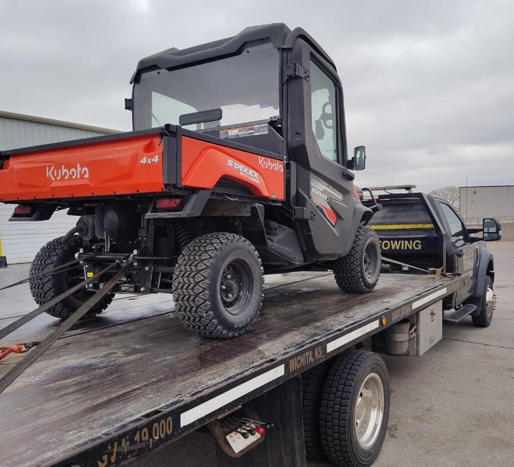 Mower and Tractor Towing in Wichita
