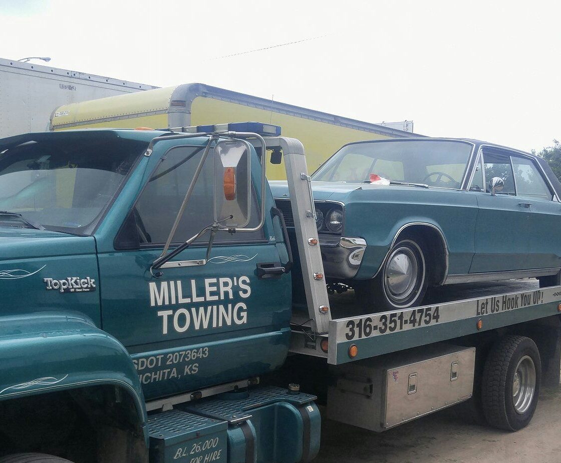 on location towing service wichita area