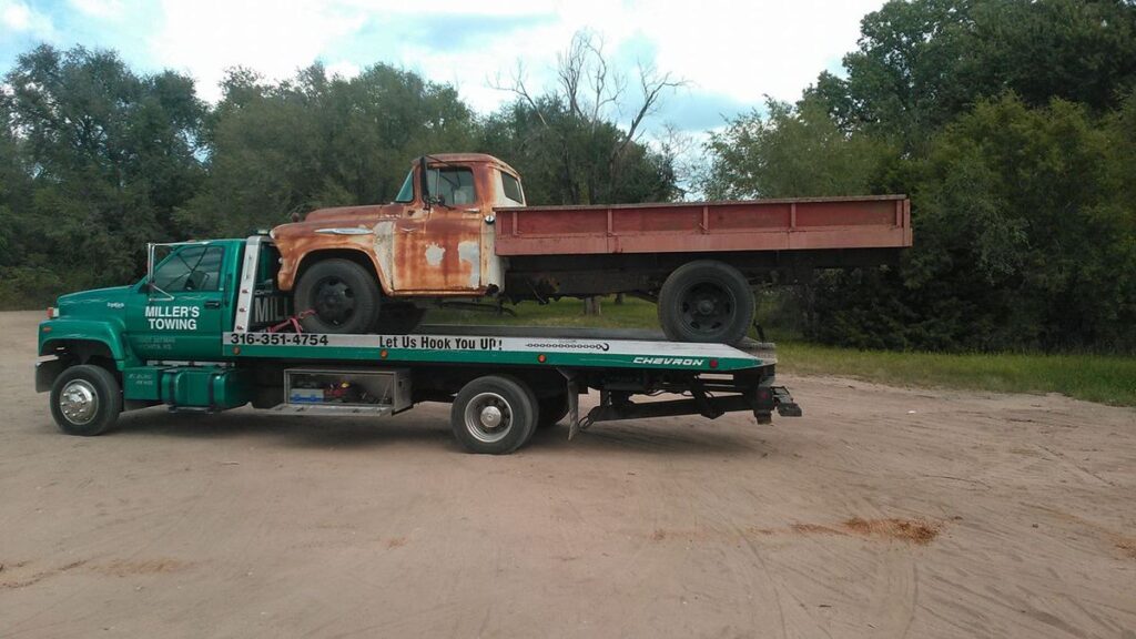 vehicle won't start call miller's towing